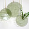 Sonnenfänger rund Glas Anhänger aus retro Tiffanyglas minimalistisch