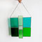 Fensterbild modernes Glasbild Tiffany Sonnenfänger