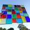 modernes Tiffany Regenbogen Fensterbild XL Bunte Vielfalt