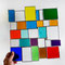 modernes Tiffany Fensterbild XL Bunte Vielfalt