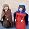 Handgemachte Weihnachtskrippe aus Filz mit Maria und Josef. Waldorfkrippe als schlichte Weihnachtsdeko mit liebevoll gefertigten Krippenfiguren aus Filz.