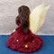 Handgemachter Weihnachtsengel aus Filz – festliche Weihnachtsdekoration, Schutzengel, Filzfigur als Weihnachtsgeschenk, Krippenfigur oder winterliche Deko.