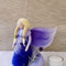 Handgefertigte Lavendel Fee aus feiner Märchenwolle – beruhigende Filzkunst in Violett, ideal als Deko, Geschenk oder Jahreszeitentisch.