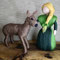 Brüderchen und Schwesterchen als handgefertigte Filzfiguren – Märchenfiguren aus Filz, ideales Geschenk zur Geburt oder Taufe, für Kinderzimmer, Kita Deko und Puppenspiel.