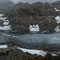 Eisiger Bergsee an der Ryfylke Landschaftsroute