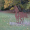 Pferd als Kunst am Schloss Tjolöholm