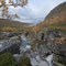 Blick vom Wasserfall bei Lillefjord