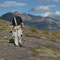 Andrea bei unserer Wanderung auf der Insel Offersøya