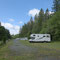 Vagabund am Alten Bahnhof Altenau im Harz
