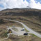 Blick auf einen Rastplatz am Sognefjellet