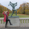 Haarerauferinnen im Vigeland Park