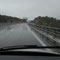 Bei starkem Regen erreichen wir Schweden