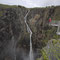 Spektakuläre Plattformen am Vøringsfossen