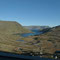 Aussicht auf die Fjorde von der Straße Richtung Nordkap