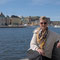 Andrea bei Sommerwetter in Stockholm