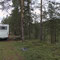 Vagabund am verregneten Stellplatz