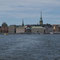 Blick von der Fähre zur Stockholmer Altstadt