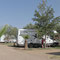 Vagabund auf dem großen Campingplatz Relais de Marrakech