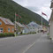 Auf dem Weg durch Rjukan, das seit 2015 bei der UNESCO als Welterbe gelistet ist
