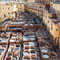 Gerberei in der Medina von Fes 
