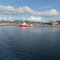 Abfahrt mit der Fähre von Bodø in Richtung Moskenes auf den Lofoten