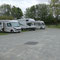Am sehr gut belegten Campingplatz in Stavanger