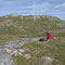 Fotograf bei der Arbeit auf dem Vegglifjell