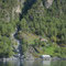 Alter Hof am Ufer des Geirangerfjord