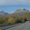 Die Strecke führt durch wunderbare Berglandschaft