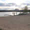 Das Strandbad Flatenbadet liegt gleich bei unserem Campingplatz