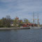 Wir umrunden die kleine Insel Kastellholmen