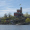 Das Kastell auf der Insel Kastellholmen bewachte einst die Einfahrt zum Hafen von Stockholm