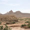 Schroffe Berge mit Mount Tajine