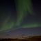 Mystische Polarlichter am Eismeer