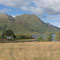 Vagabund an seinem Stellplatz am Austnesfjord