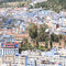 Medina von Chefchaouen mit der großen Kasbah