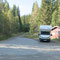 Am Formofossen gibt es einen kleinen Parkplatz, der auch zum Übernachten geeignet wäre