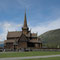 Die berühmte Stabkirche von Lom