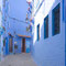 Gasse in der Medina von Chefchaouen