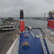 Auf der Fähre in Kiel am Schwedenkai