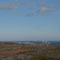 Blick vom Domen Viewpoint nach Vardø, der östlichsten Gemeinde in Norwegen