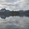 Phantastische Bergwelt am Fjord bei Fredvang