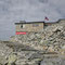 Die Gaustahütte liegt bereits auf 1830 Metern