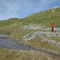 Wir machen eine Wanderung über das Vegglifjell