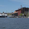Blick zum Vasa Museum vom Wasser aus