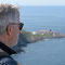 Jürgen beim Leuchtturm von Runde