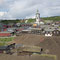Røros mit seiner bemerkenswert großen Kirche, die die drittgrößte in Norwegen ist
