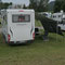 Vagabund am Campingplatz in Lunde