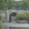 Blick zur Brücke mit den Bronzeskulpturen im Vigelandpark