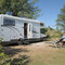 Unser Stellplatz auf dem Tranum Campingplatz am Ejstrup Strand